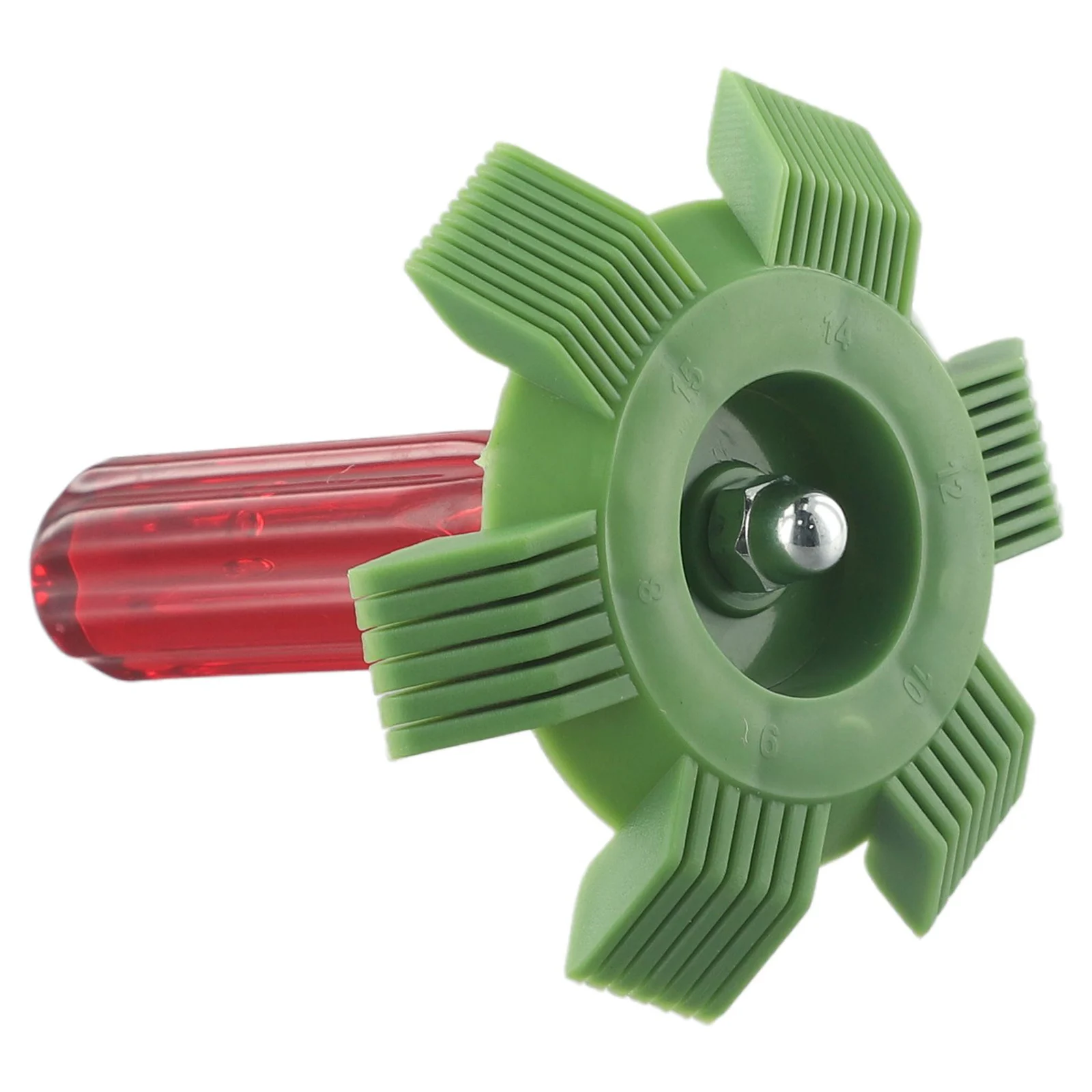 Pettine per alette per condizionatore d'aria 1PC 81mm 8-15 alette/pollici radiatori per olio in plastica strumenti per la pulizia del radiatore per sistemi HVAC spazzole per la pulizia