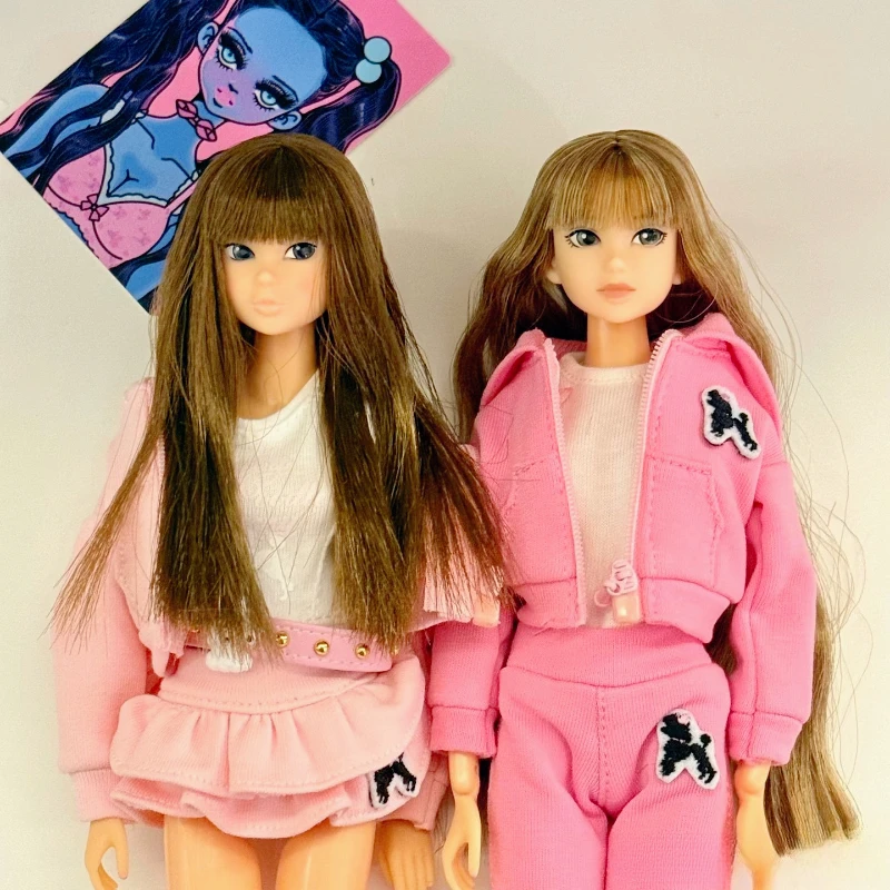 GSF MOMOKO Fashion Doll Girl Toy Ball Joined Dolls Designer Toy CCS Wake Up Series Peach Girl