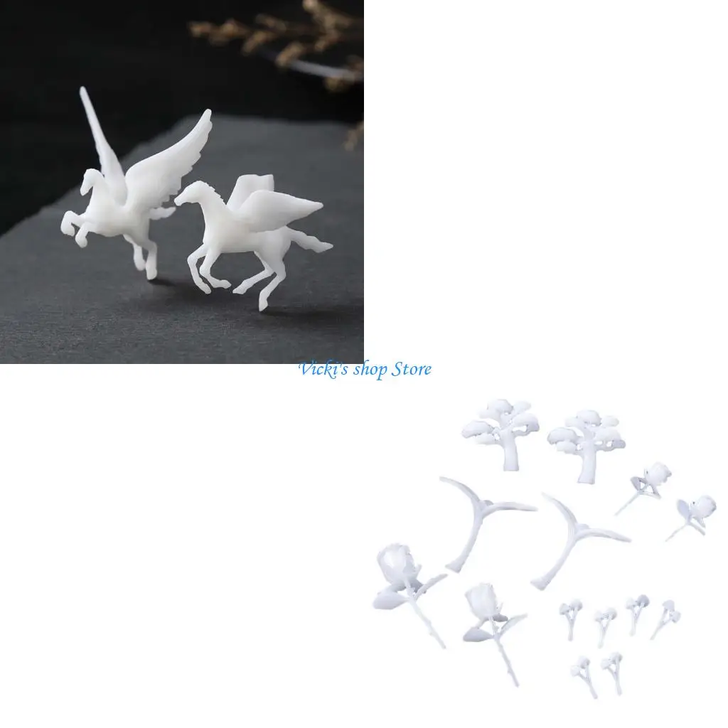 

Unique Crystal Silicone Mold Flexible Epoxy Resin Mould Great for DIY Lovers Professional Bakers and Craftsmen