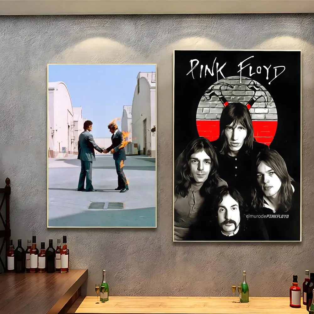 Progressive rock band Pink Floyd Poster Peel And Stick Indoor Bedroom Wall Decor Aesthetic Gift