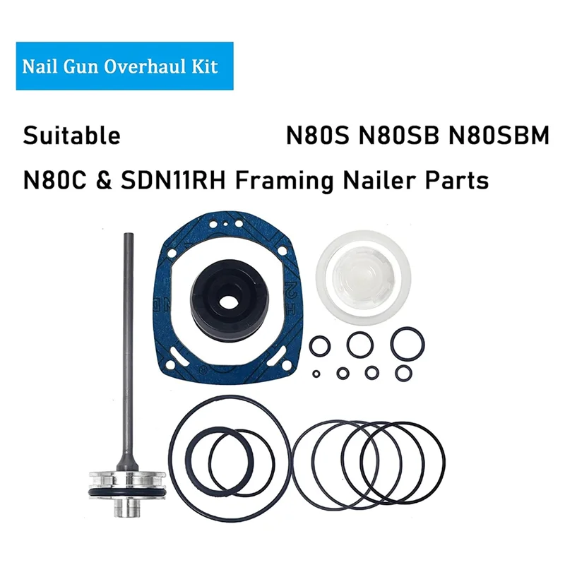 

T19C Overhaul Kit Framing Nailer For Bostitchn80s N80SBM N80SB N80C And SDN11RH Frame Nail Gunparts Rebuild Repair Nail Gunparts