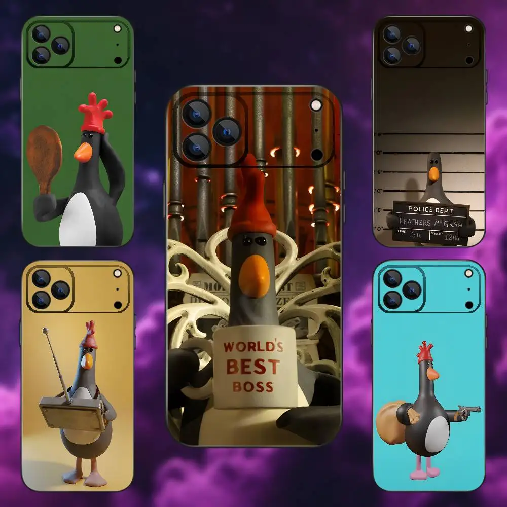 

F-Feathers M-McGraw Phone Case For iPhone 17,16,15,14,13,12,Pro,Max,Plus,E,SE4,Air,Mini Black Soft Box