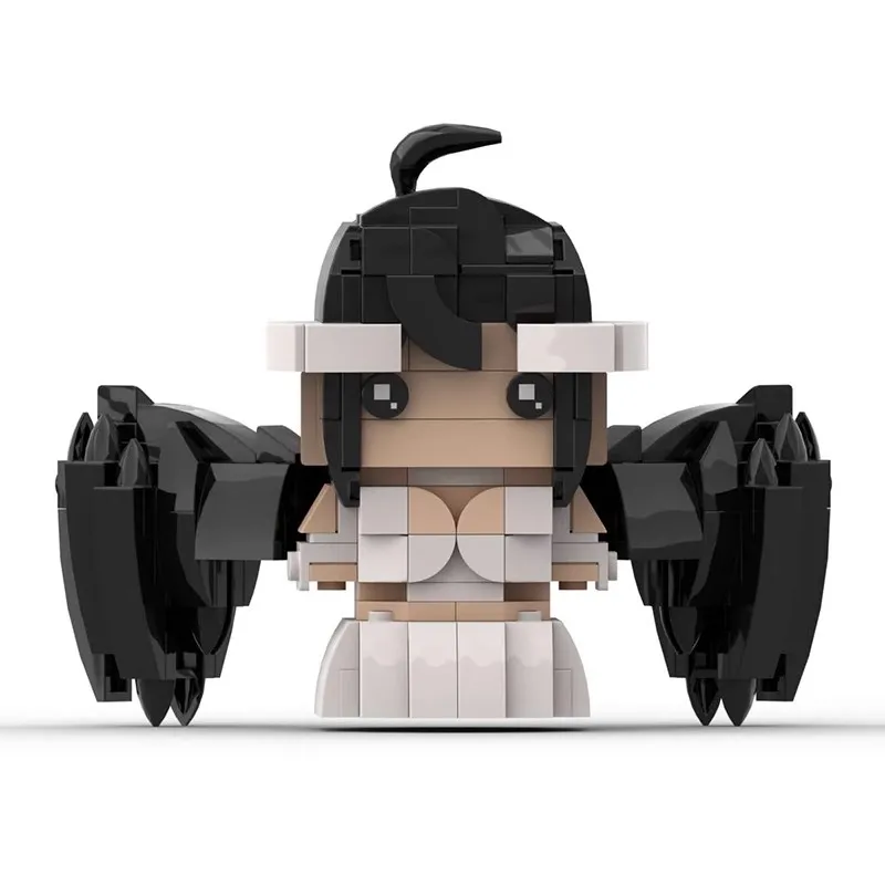 

MOC японская художественная мультяшная игра Overlord кукла Brickheadz для взрослых модульные строительные блоки набор игрушек рождественские подарки