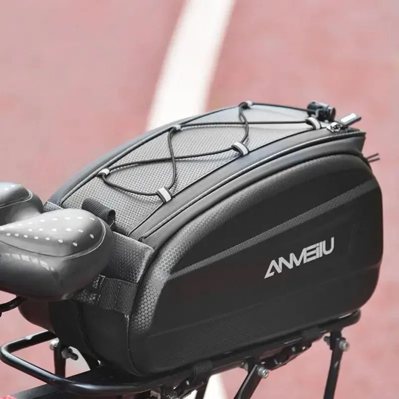 

6L large capacity bicycle waterproof saddle bag road mountain bike luggage rack bicycle carrier bicycle tail bag rear seat bag