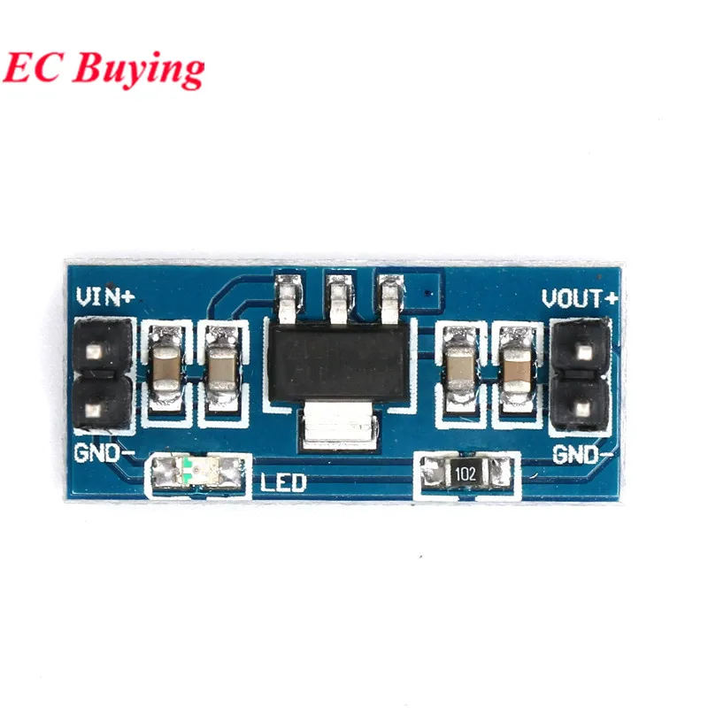 20 PCS/1 PC AMS1117 LM1117 1.2V 1.5V 1.8V 2.5V 3.3V 5V DC-DC Step Down Buck Power Supply โมดูลสําหรับ Arduino Raspberry Pi PCB Board