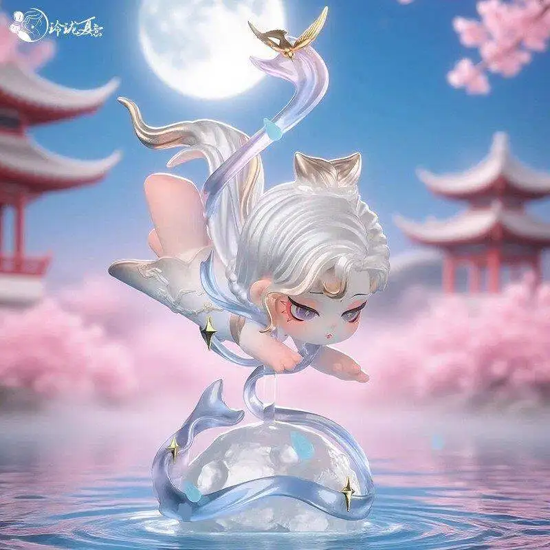 Figurines de collection officielles DODOSUGAR Linglong Xia Yi Shyi, série « Chanson de tristesse éternelle », boîte mystère, décorations de bureau, cadeaux
