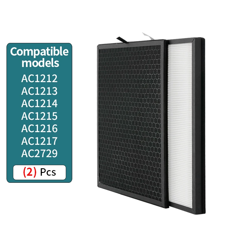 FY1413/40 Active Carbon & FY1410/40 HEPA Replacement Philips Purifier Series 1000 1000i, Replace AC1214 AC1215 AC1217 AC2729