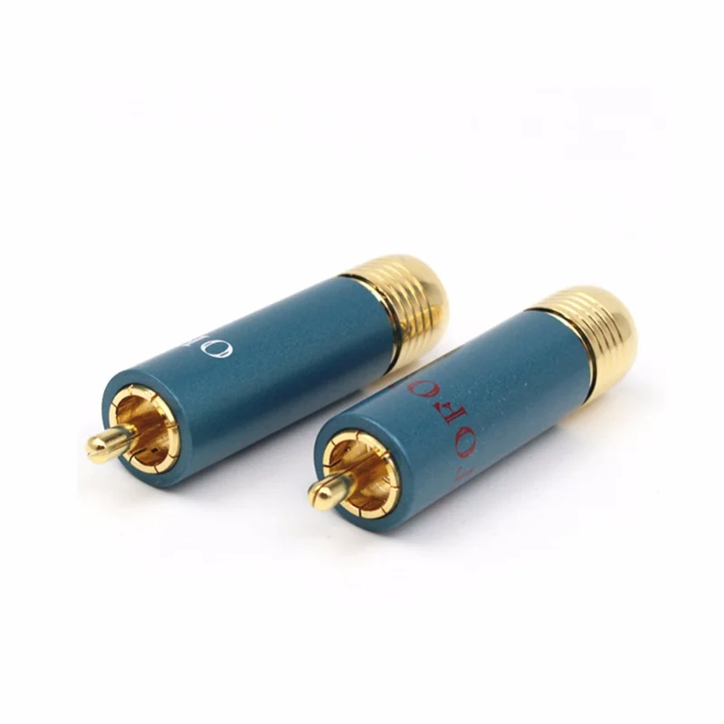 Spina connettore RCA Hifi Ortofon in ottone placcato oro per spina connettore cavo di interconnessione audio