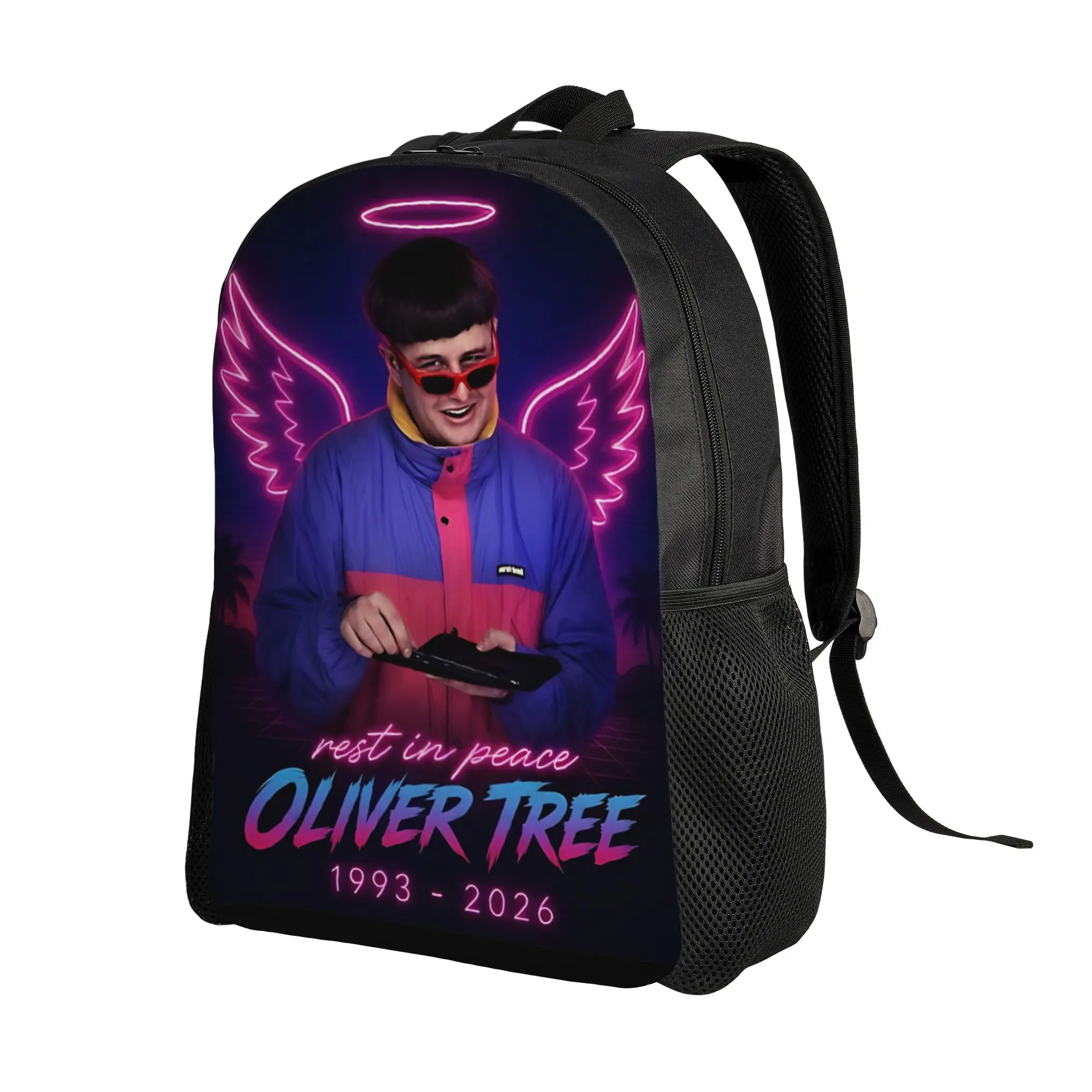Oliver Tree In loving memory OT Backpack for Men Women Fashion High School Business Daypack Laptop Computer Shoulder Bag Outdoor