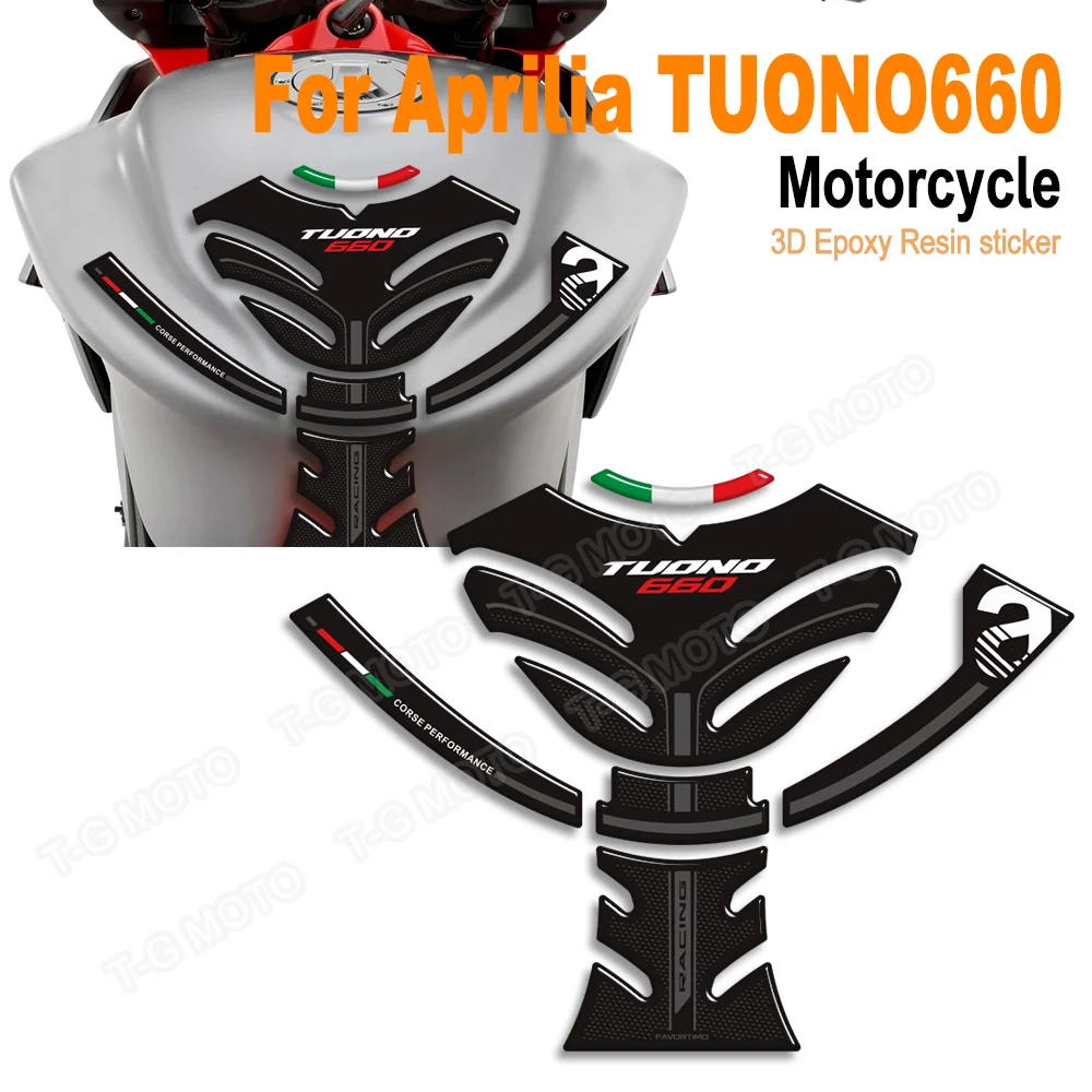 

For Aprilia TUONO660 TUONO 660 Factory 3D Motorcycle Fuel Tank Pad Stickers Protector Cover Scratch Decal