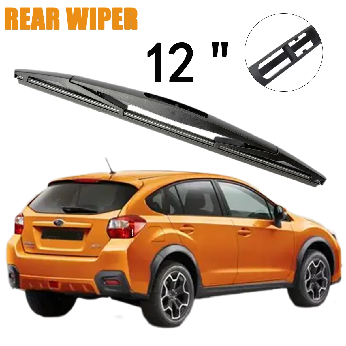 

1PC Rear Wiper Blade 12" For Subaru XV MK4 2012-2016 Windshield Windscreen Rear Wiper Blade Car Accessories