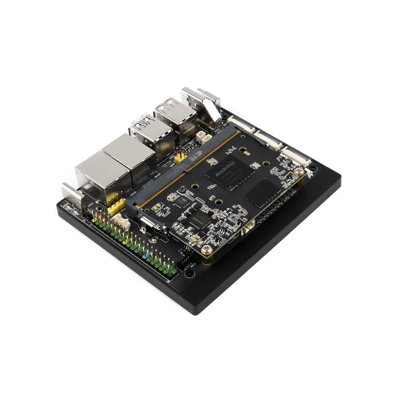 Placa de desenvolvimento de computação Luckfox Core3576 Edge, processador Rockchip RK3576 Octa-Core 2.2GHz, NPU de potência de computação 6 TOPS