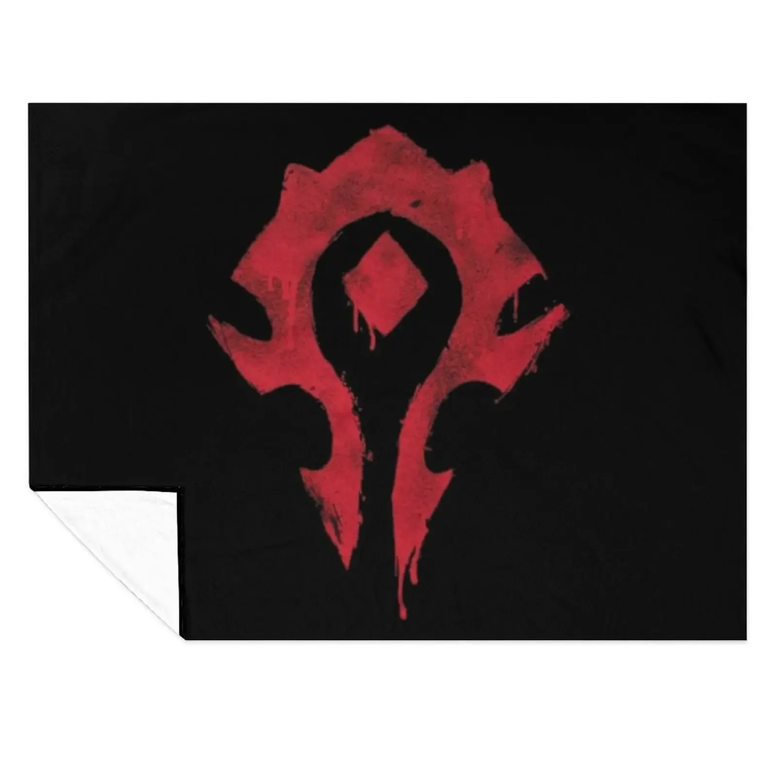 

The bloody horde logo Classic Throw Blanket Flannels Luxury Throw For Baby Picnic Blankets