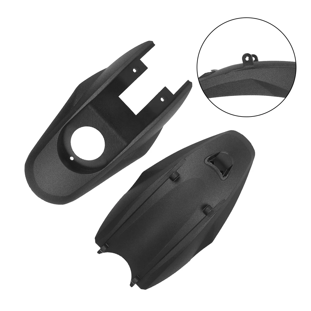 Front Rear Mudguard Electric Scooter Mudguard Front Size 196*97*33mm Installation Holes Distance 44mm Mudguard Set 196*97*33mm