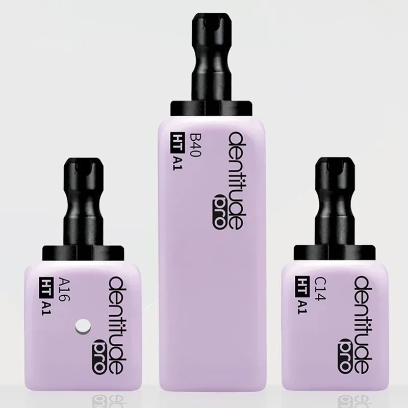 

5PCS C14 Lithium Disilicate Glass-Ceramic Blocks Compatible with Sirona System Dental Lab Restoration Materials