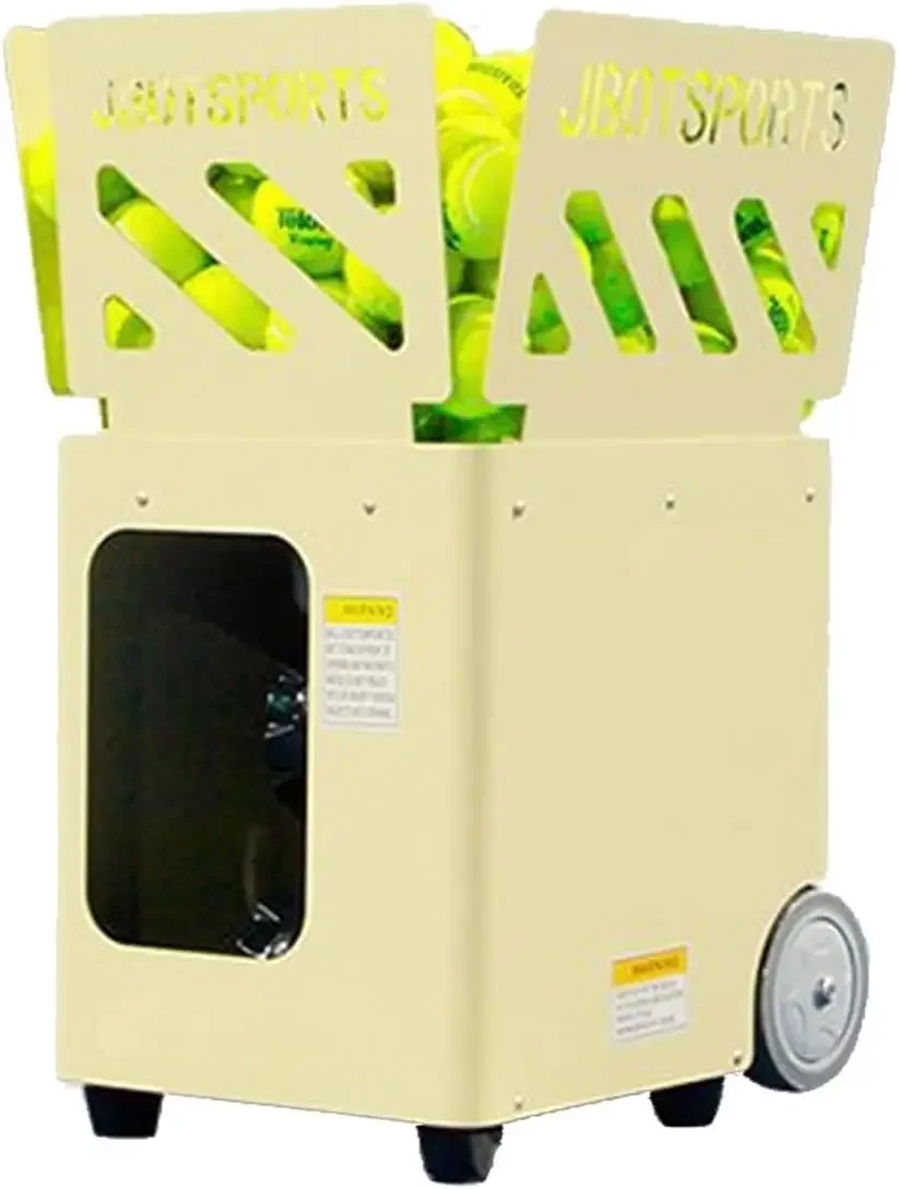 

High-Capacity Smart Tennis Ball Machine,Automatic Portable Tennis Ball Launcher, for All Level Players Trainin and Solo Practice
