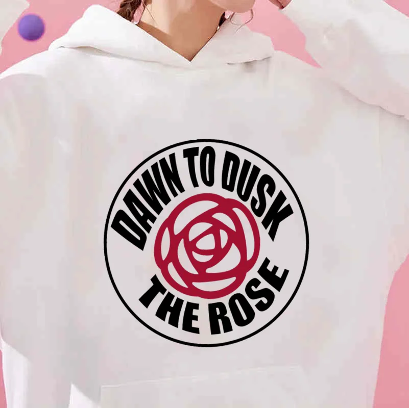 

The Rose Dawn To Dusk Tour Sweatshirt Korean Group Sweater Women Long Sleeve Garphic Hoodies O-neck Pullovers Hooded Tops