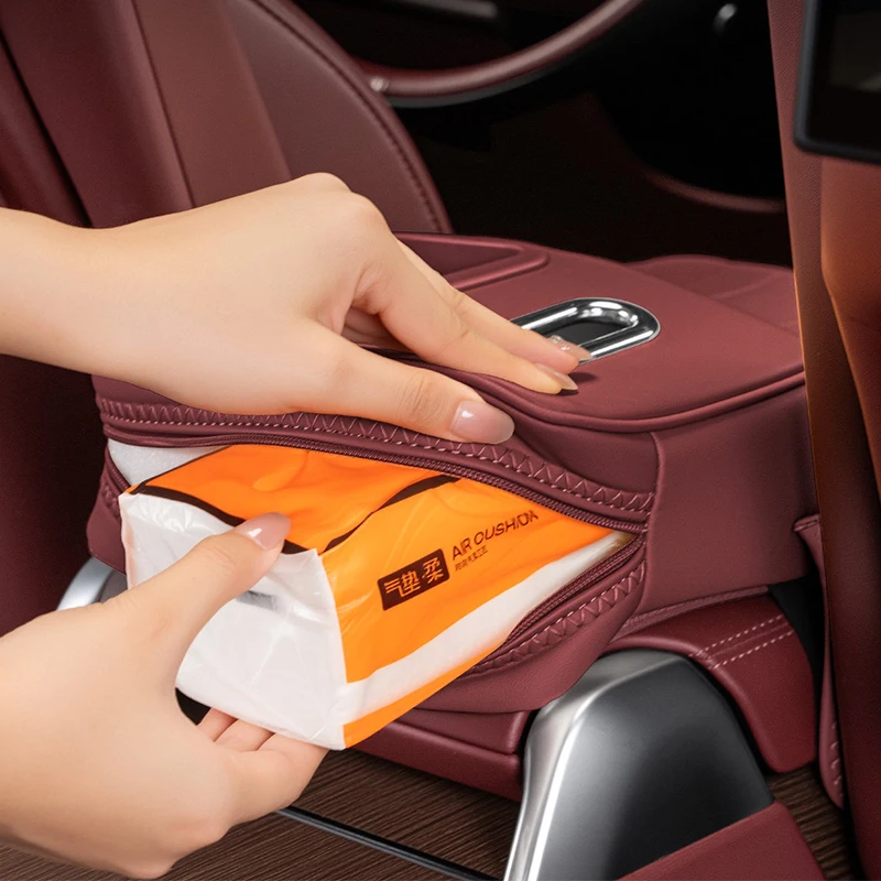 For Land Rover Range Rover Sport L461 2023 2024 2025 Armrest box height increasing storage box car interior storage supplies