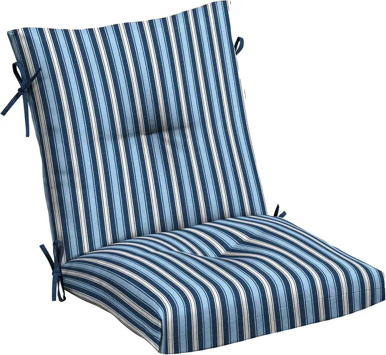 

Arden Plush Modern Tufted Polyfill Dining Chair Cushion, 21 X 40, Arden X Alexandra Kay Collection, Water Repellent, Fade