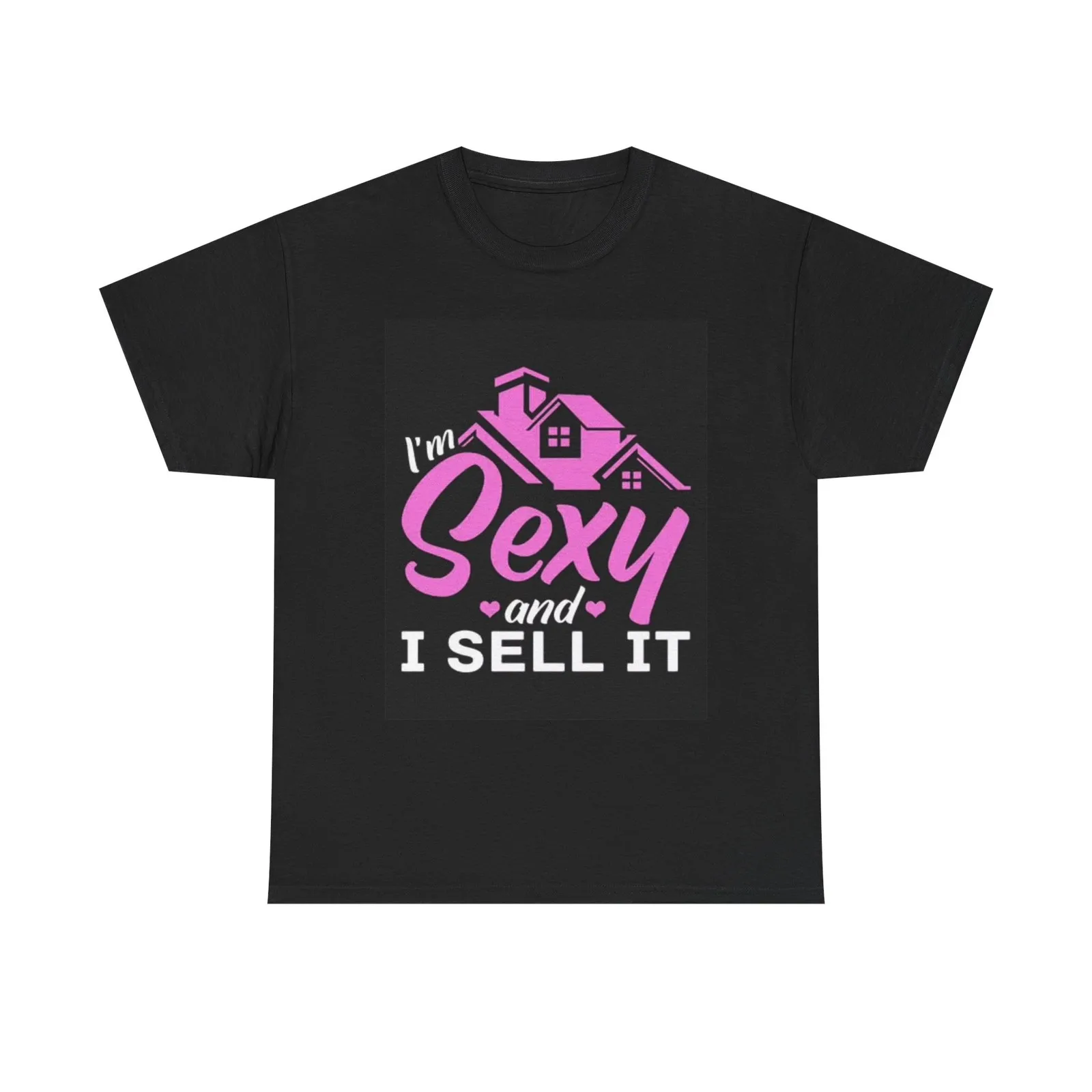 Sexy Realtor Graphic T Shirt Funny Jokes Cute Unisex Heavy Cotton Tee