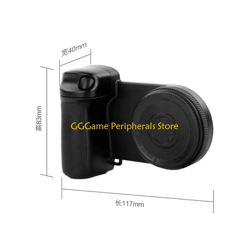 U55B سطوع قابل للتعديل LED ملء ضوء حلقات سيلفي مغناطيسية قابلة للشحن قبضة المفاجئة للهواتف الذكية كاميرا لاسلكية عن بعد