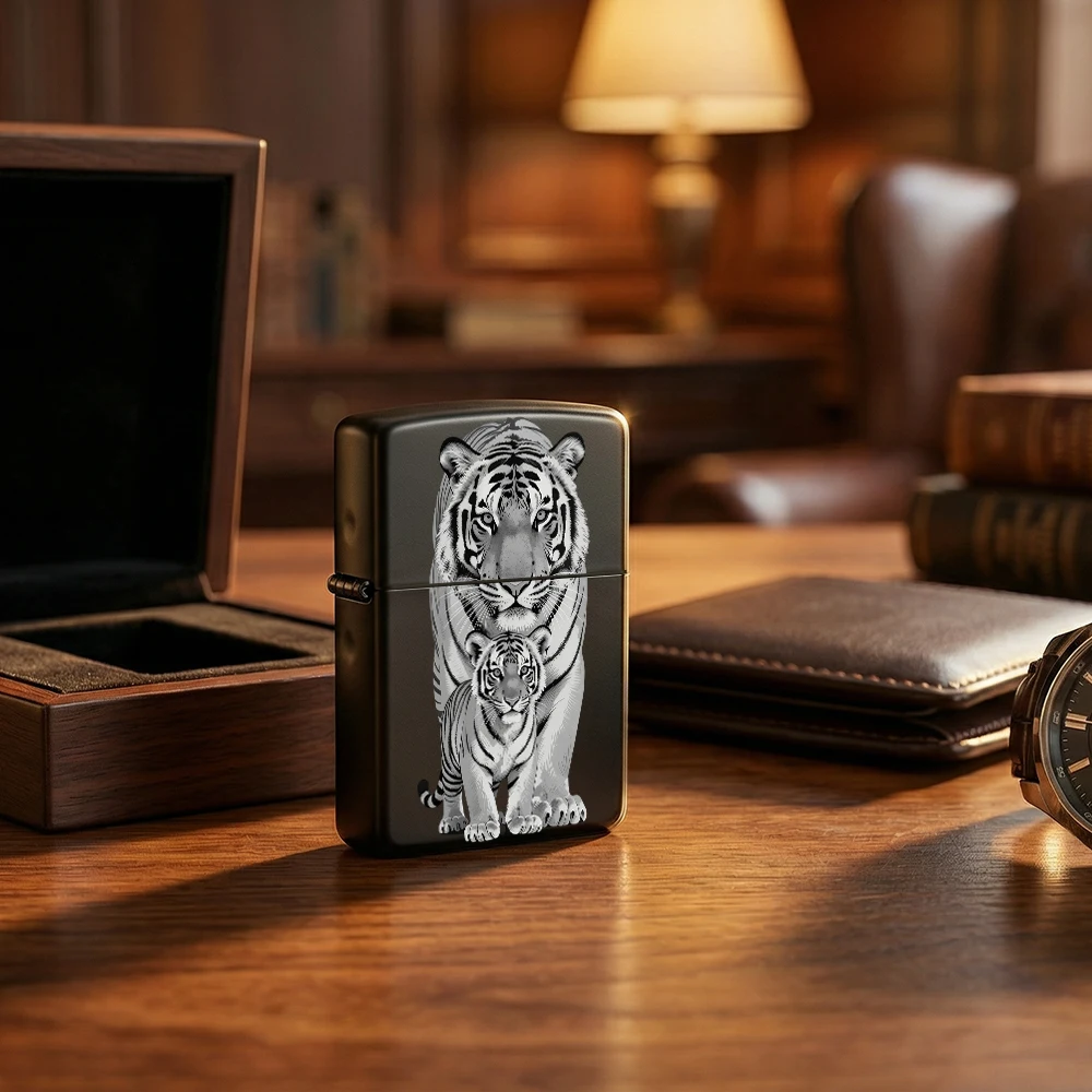 Vintage Collectible Lighters - Vintage Çakmaklar, vintage Tek Renkli Kaplan