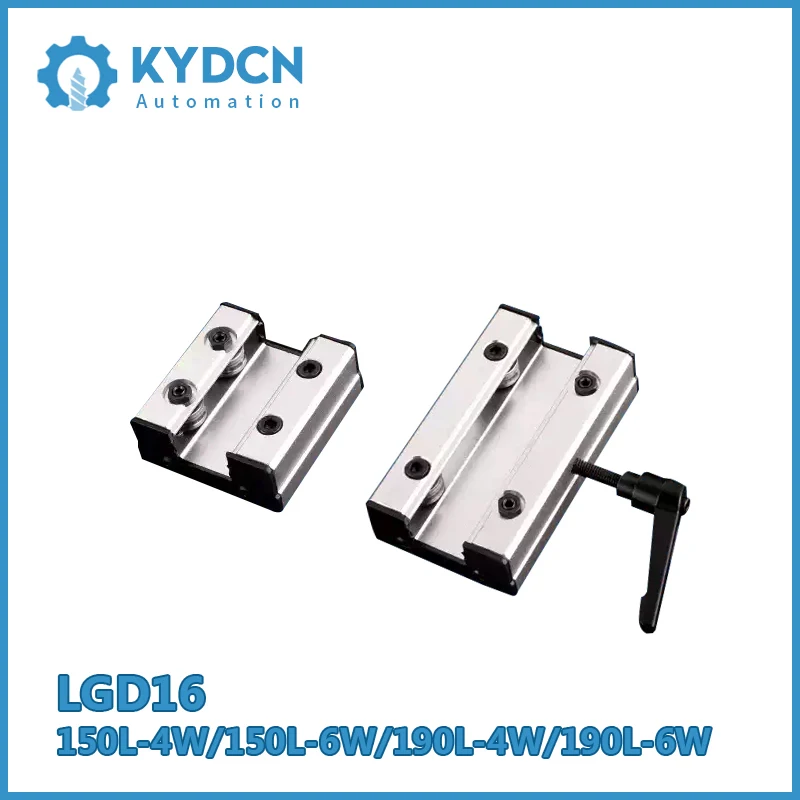 

LGB16 LGD16 External Dual-axis Linear Guide Block Double Axis Outer Roller Bearing Guide Block Sliding Block for CNC Machine