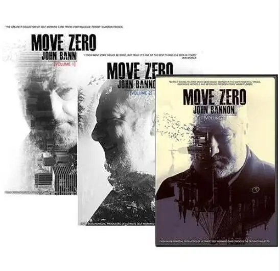 Move Zero 1-4 By John Bannon And Big Blind Media -Magic tricks