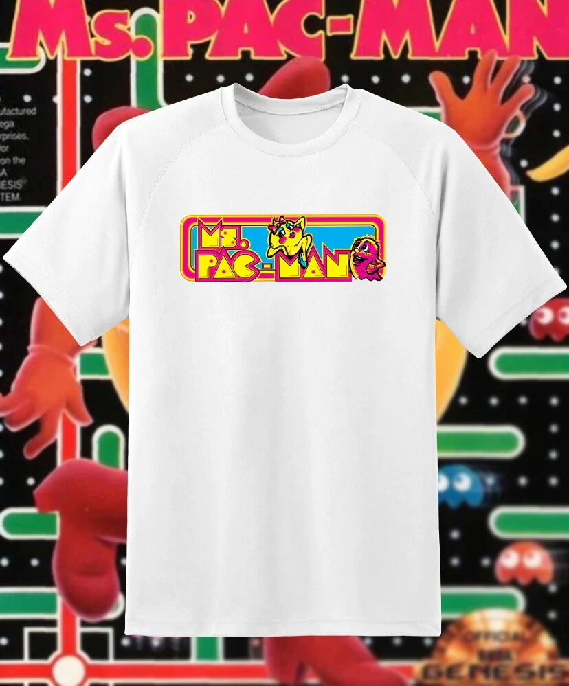 Retro Pacman Arcade Game Machine Print T-Shirt Men GAME OVER Pixel Graphic Short Sleeve Tee Casual Gamer Streetwear Tops