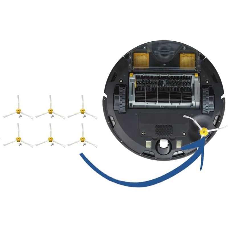 AC39-For Irobot Roomba 700 فرشاة جانبية رئيسية فلتر Hepa 720, 730, 750, 760, 765, 770, 772, 776, 780, 782, 785, 790 قطع الغيار