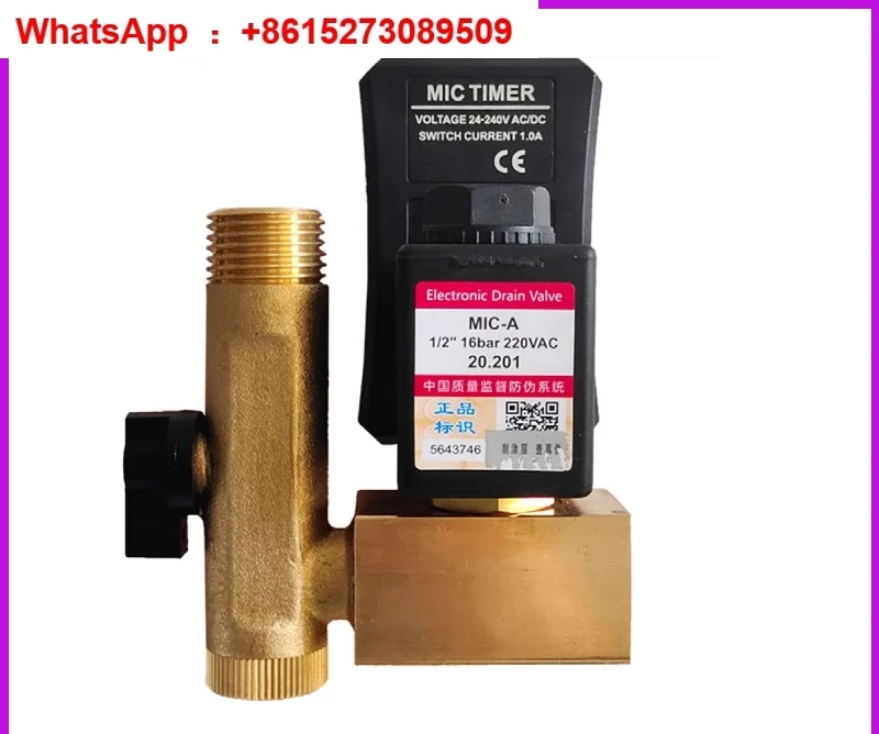 

Electronic automatic drain valve MIC-A MIC-B Quality Coil 0200D 220VAC