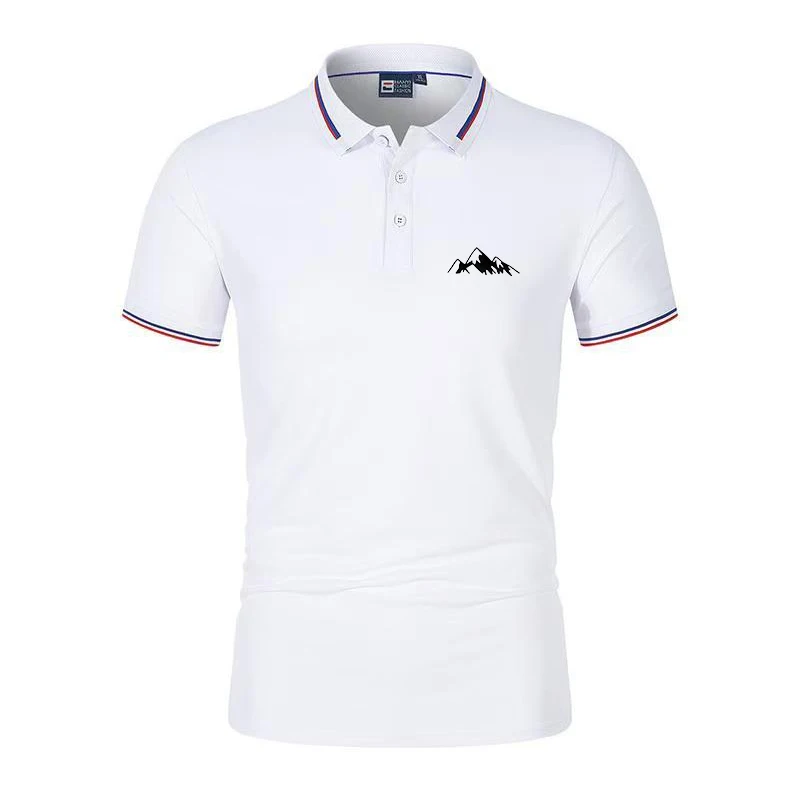 Quick Dry Men's Sports Polo Shirt Golf wear Summer Gym Fitness Training Clothing Comfortable Breathable Shirts