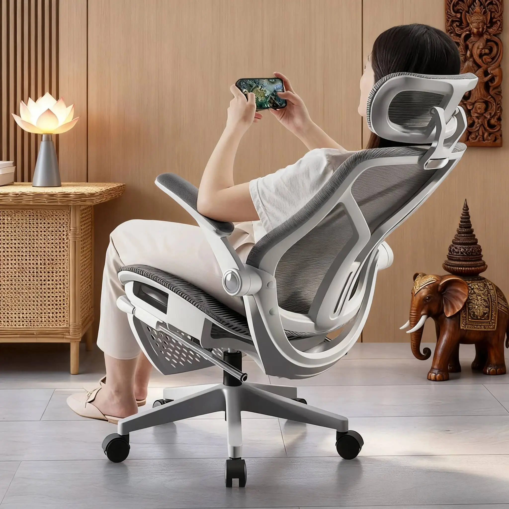 مسند للقدمين كراسي استلقاء الأثاث كرسي دوار مكتب الألعاب مكتب الجدول كرسي لغرفة النوم كرسي الألعاب دي مكتب SIDIZ #3