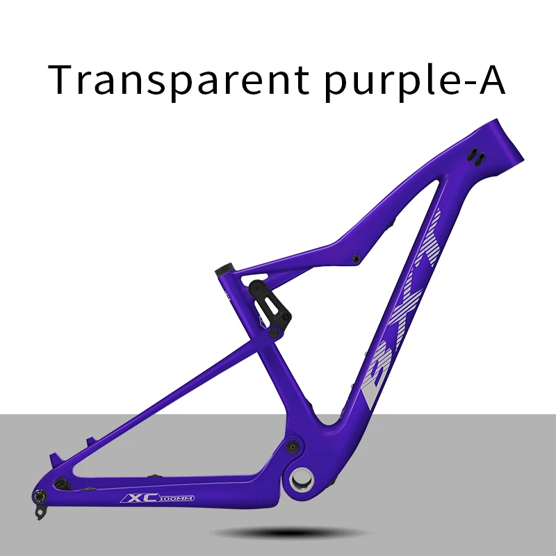 BXT NIEUW Full Suspension Boost 29er Frame XC Mountainbike Thru Axle Frame UDH hanger