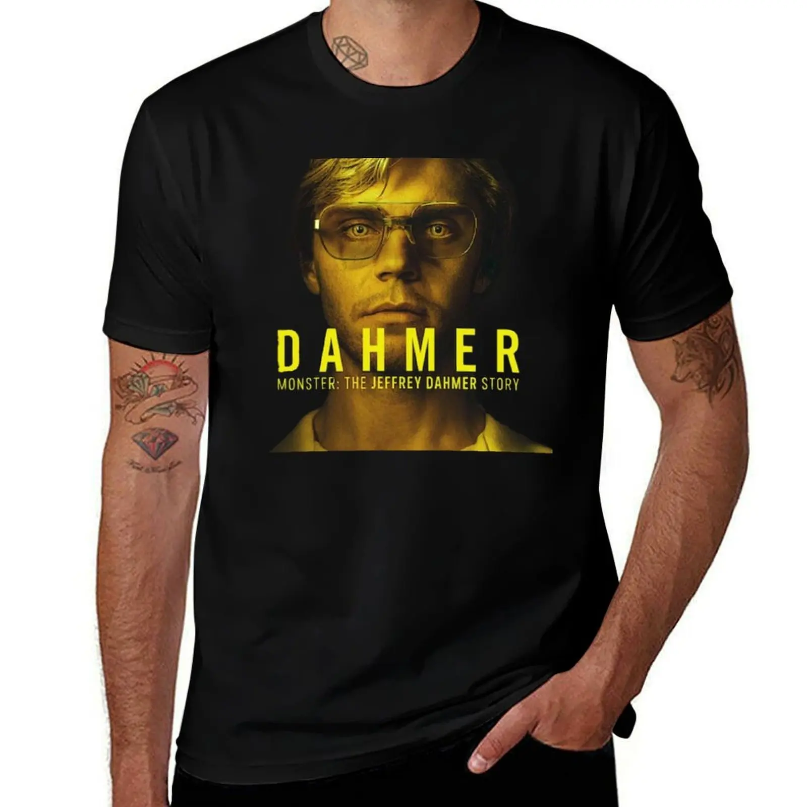 Jeffrey Dahmer T-Shirt Regular Fit Plain Tee Shirt