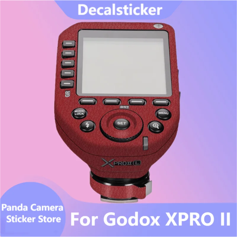 For Godox XPROII XPRO2 Decal Skin Vinyl Wrap Film Wireless Flash Trigger Protective Sticker Protector Coat XPRO II 2 M2 Mark2