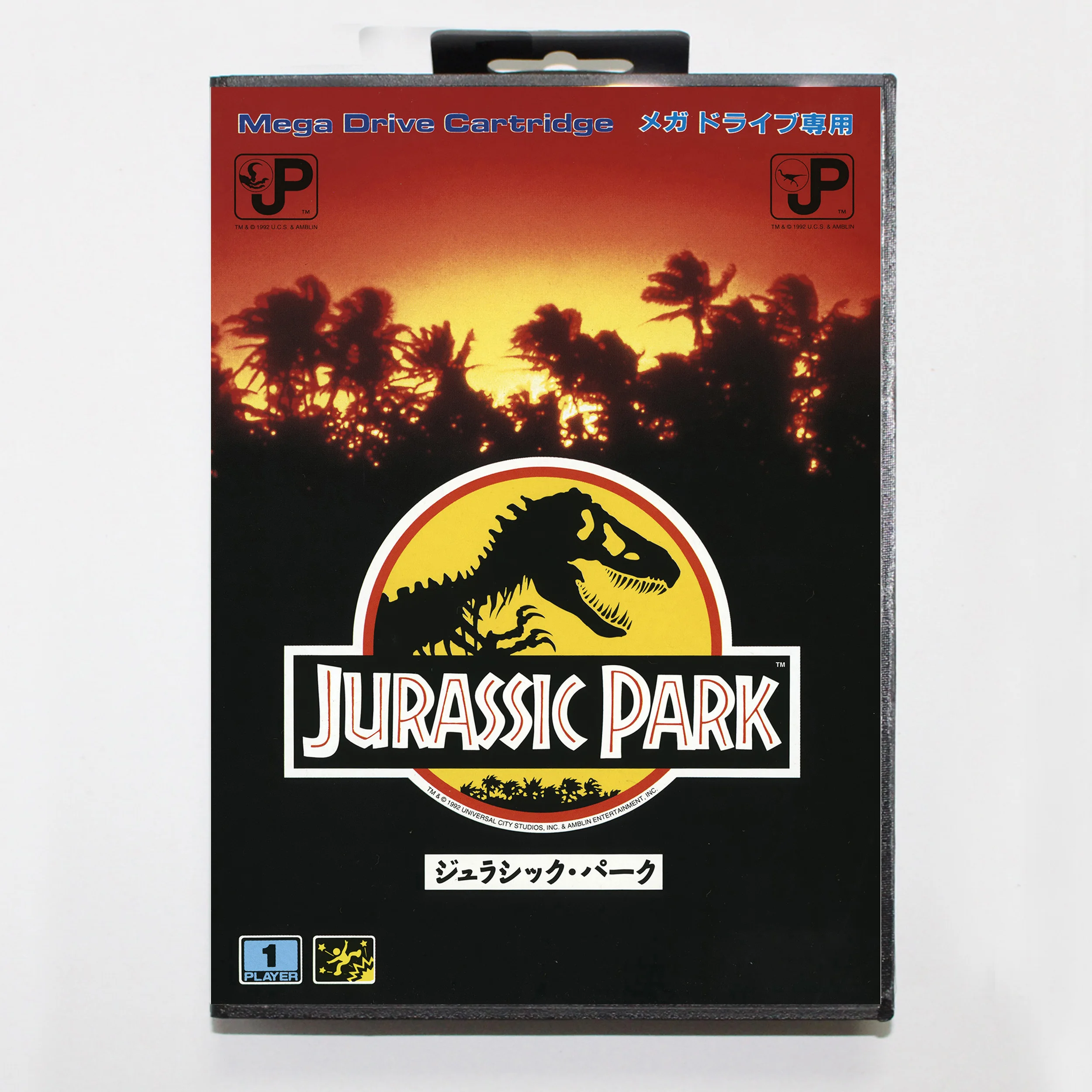 Jurassic Park Game Card With Retail Box 16bit MD Cart For Sega Mega Drive/Genesis System