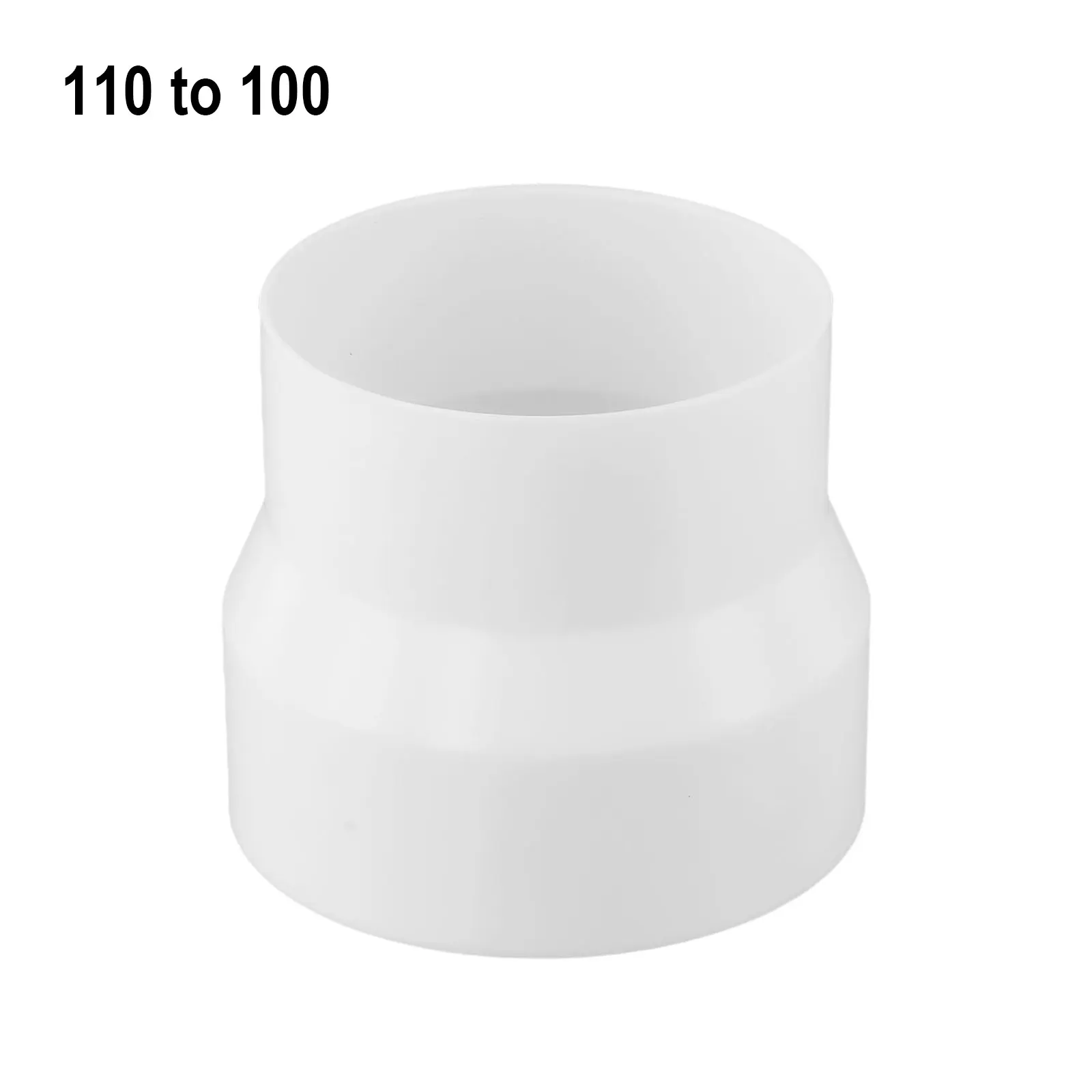 Ventilation Pipe Reducer Connector - Thickened Design - Three Sizes Available (110 to 100 / 150 to 100 / 200 to 150)