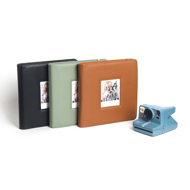 288 Hollow out Strap Album Storage Book ﻿5 Inch Wide Film Photos Album For Fujifilm Instax Wide 400/300/210 Camera - view 3