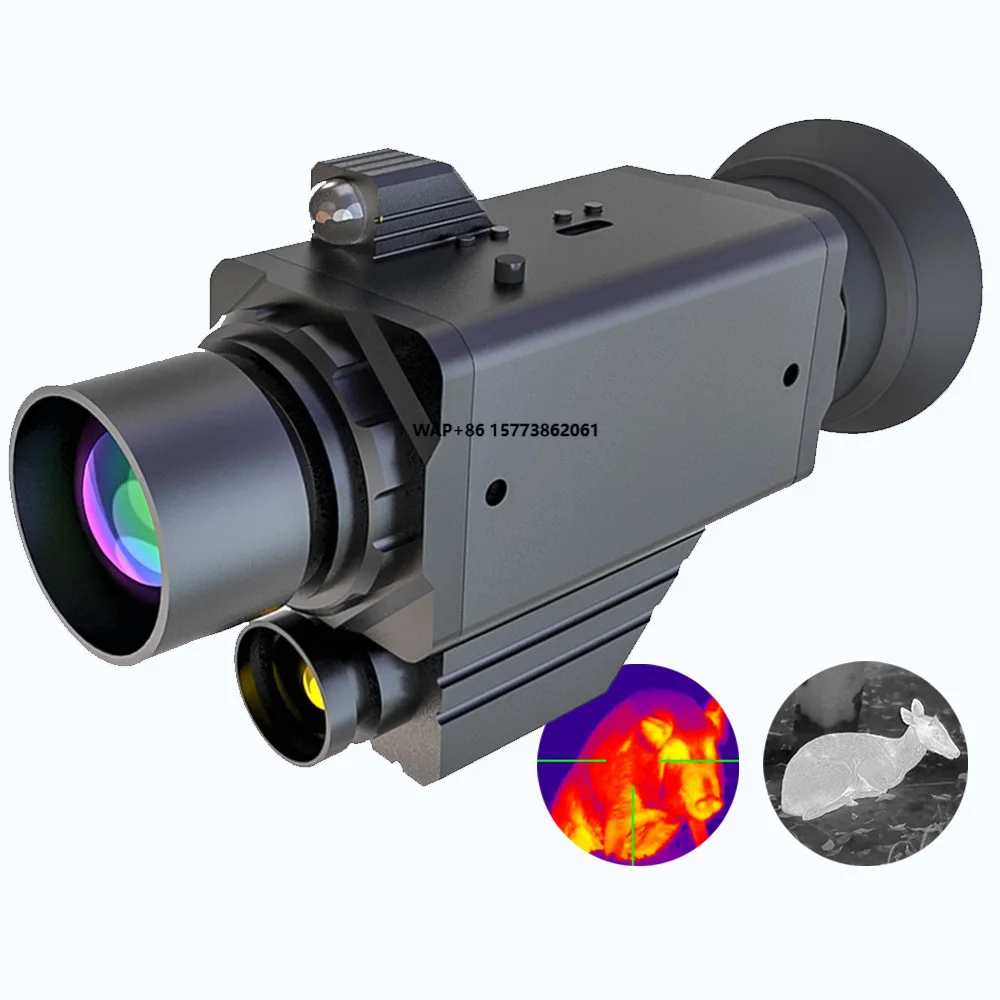 9mm Exclusive HD Outdoor Thermal Scope 7X Infrared Thermal Imaging Night Vision Device Thermal Hunting