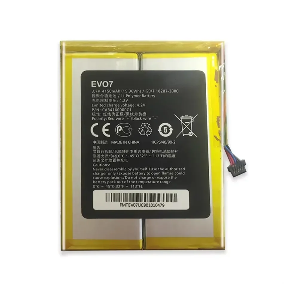 Tablet Battery For Alcatel One Touch EVO 7 HD / Onetouch EVO7  4150mAh EVO7 with Track Code