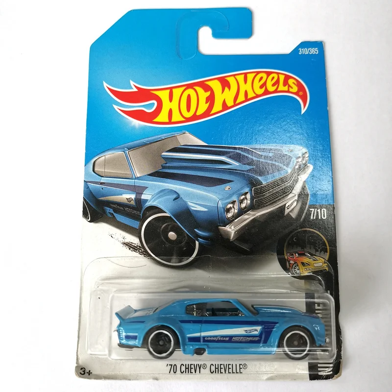 2017-310 Hot Wheels 1:64 70 Chevy Chevelle Diecast Automodelgeschenken