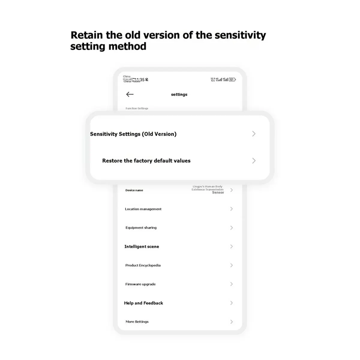 A32I Human Body Presence ES1 Sensor Millimeter Wave Radar Inductive for App Smart Home Automation