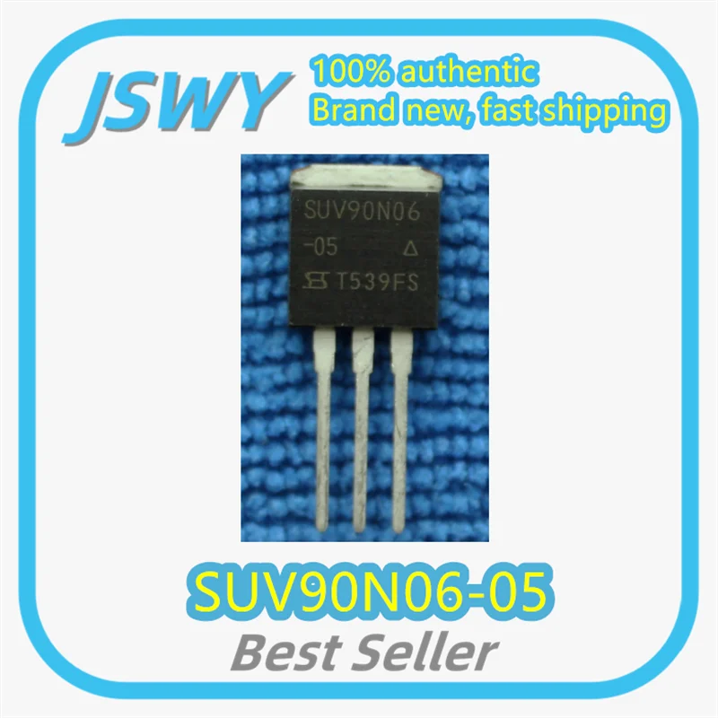

(5/50 pcs) SUV90N06-05 SUV90N06 TO-262 MOS Field Effect Transistor Genuine Authentic Stock Electronics