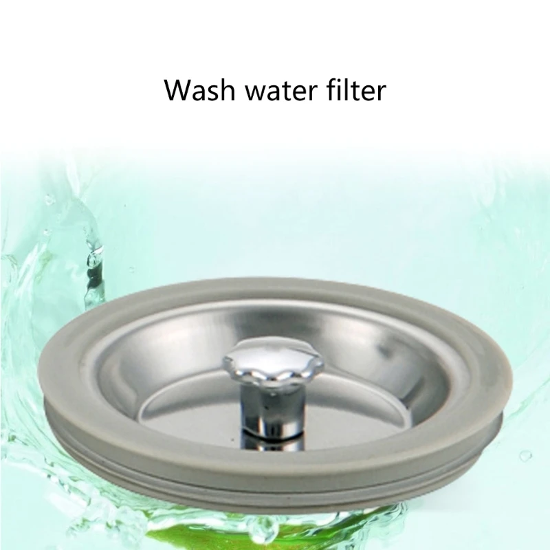 2 Pcs Bath Plug Universal Drain Stopper Sink Plug for Bathtub Washbasin Sink Dropship