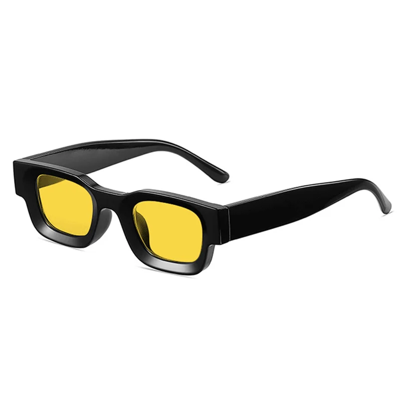Kleine Platz Polarisierte Sonnenbrille Frauen Männer Hip Hop Vintage Punk Sonnenbrille Luxus Marke Design Shades Anti Blau Licht Brillen – Detail 6