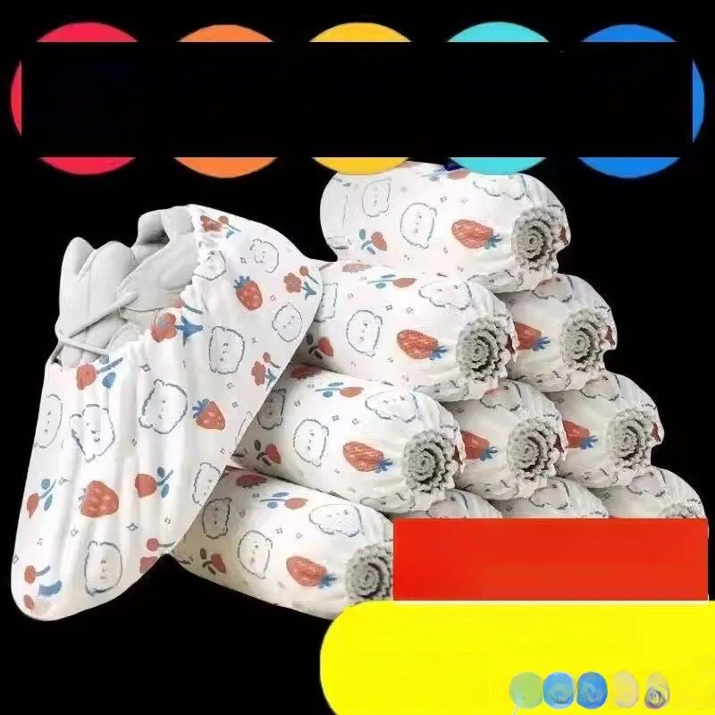 couvre-chaussures-jetables-epais-en-non-tisse-pour-usage-domestique-imprimes-pour-adultes-et-enfants-anti-usure-et-antiderapants