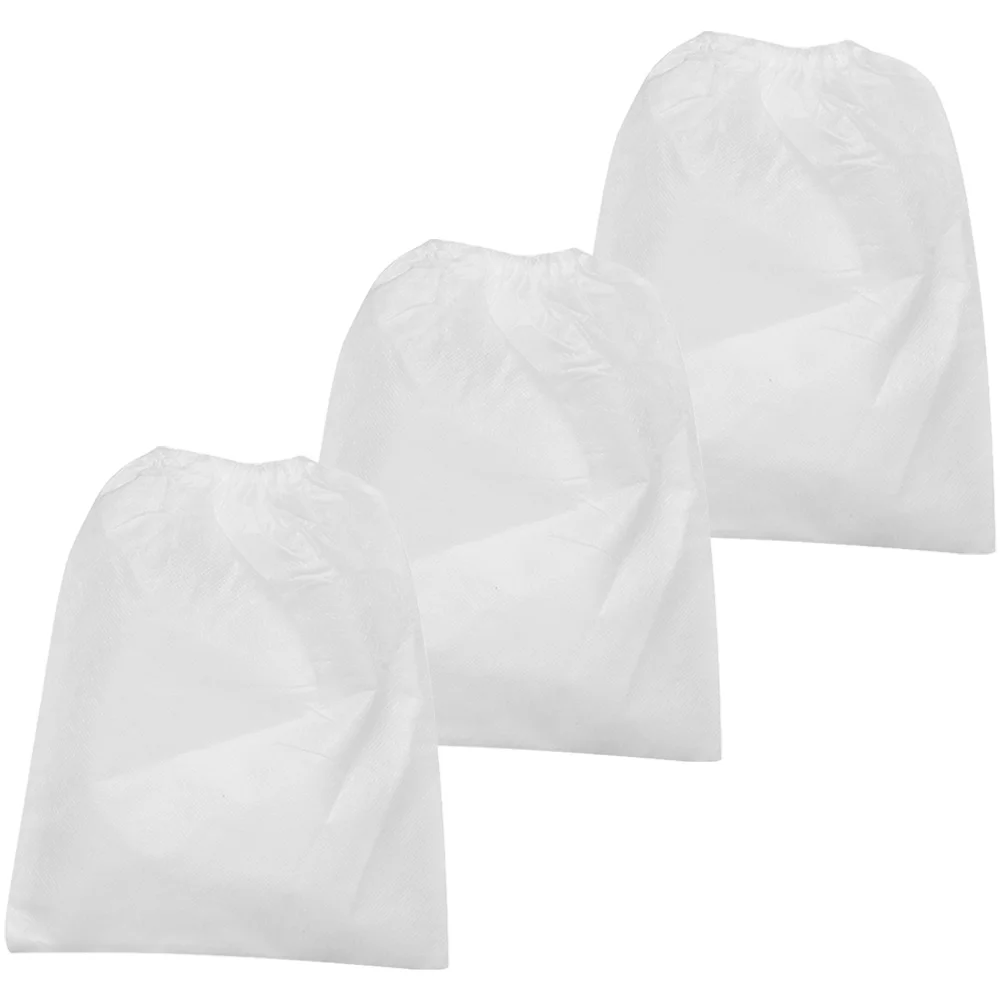 

Nail Dirt Dust Bag Vacuum Cleaner Single Fan Small Universal Storage 3pcs Duster Collector White Baggies