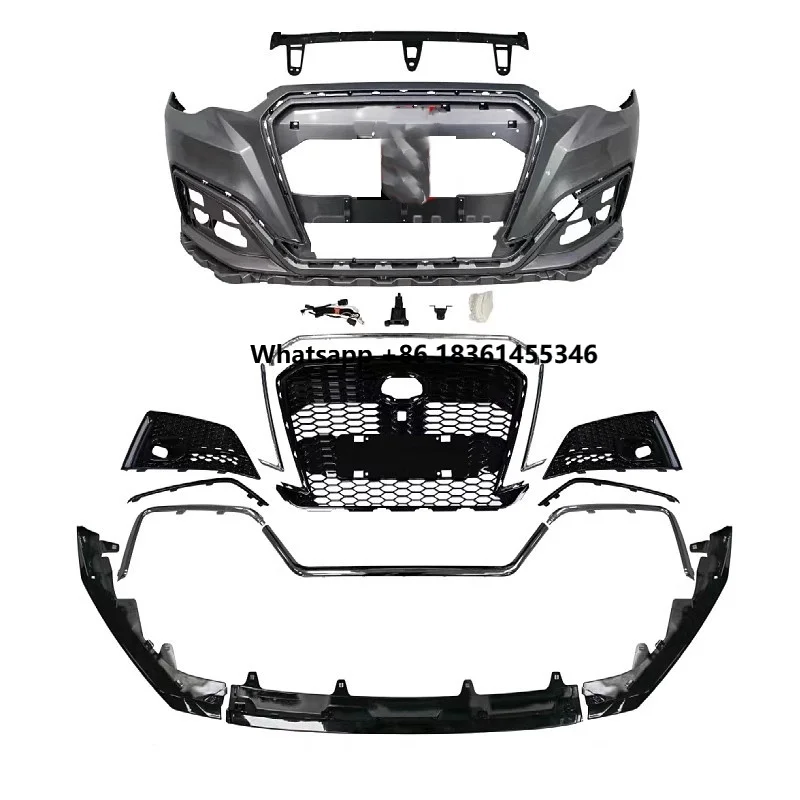 

for Corolla Cross Frontlander 2022 modified Sport Style grille front lip surround Car Accessories Body kit Front bumper
