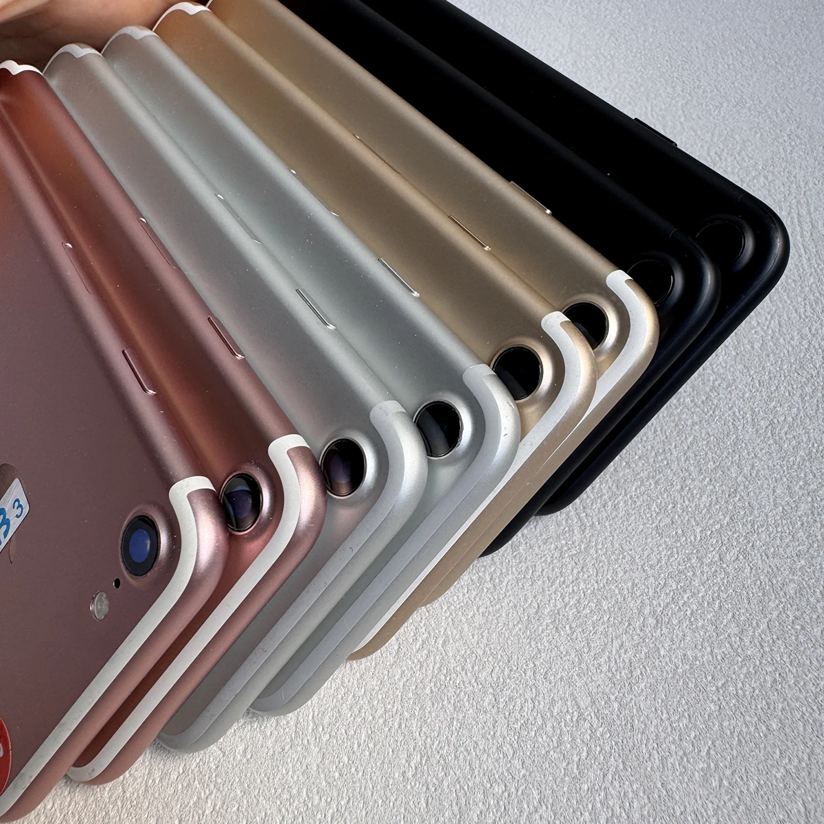 هاتف محمول iPhone 7 أصلي IOS مقاس 4.7 بوصة رباعي النواة 32 جيجابايت/128 جيجابايت/256 جيجابايت روم 2 جيجابايت رام 4 جيجا LTE 12 ميجابكسل هاتف ذكي مفتوح